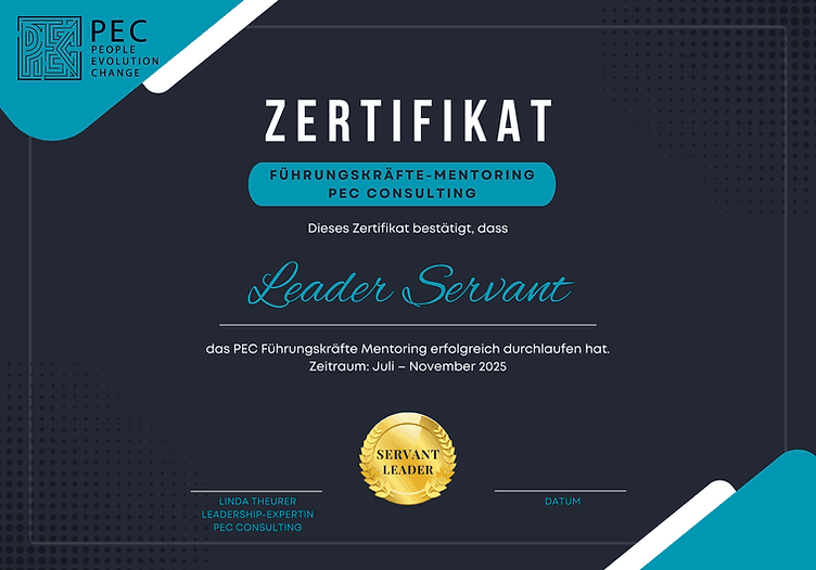 PEC Zertifikat